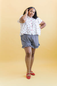 Bloomers in Black Gingham (RTS)