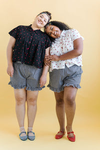 Bloomers in Black Gingham (RTS)