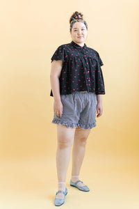 Bloomers in Black Gingham (RTS)