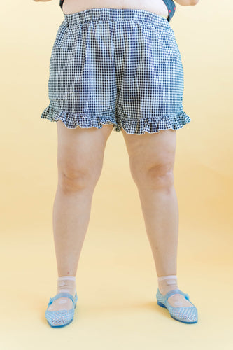 Bloomers in Black Gingham