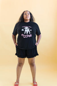 Bloomers in Black Linen (RTS)
