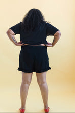 Bloomers in Black Linen (RTS)