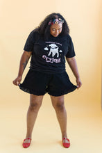 Bloomers in Black Linen (RTS)