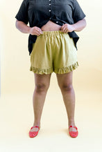 Bloomers in Chartreuse Linen (RTS)