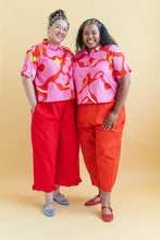 Boxy Collared Top in Petal Pop (RTS)