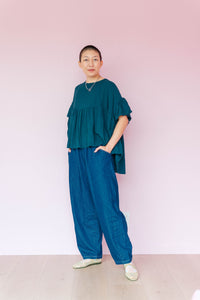Barrel Pant in Denim (RTS)