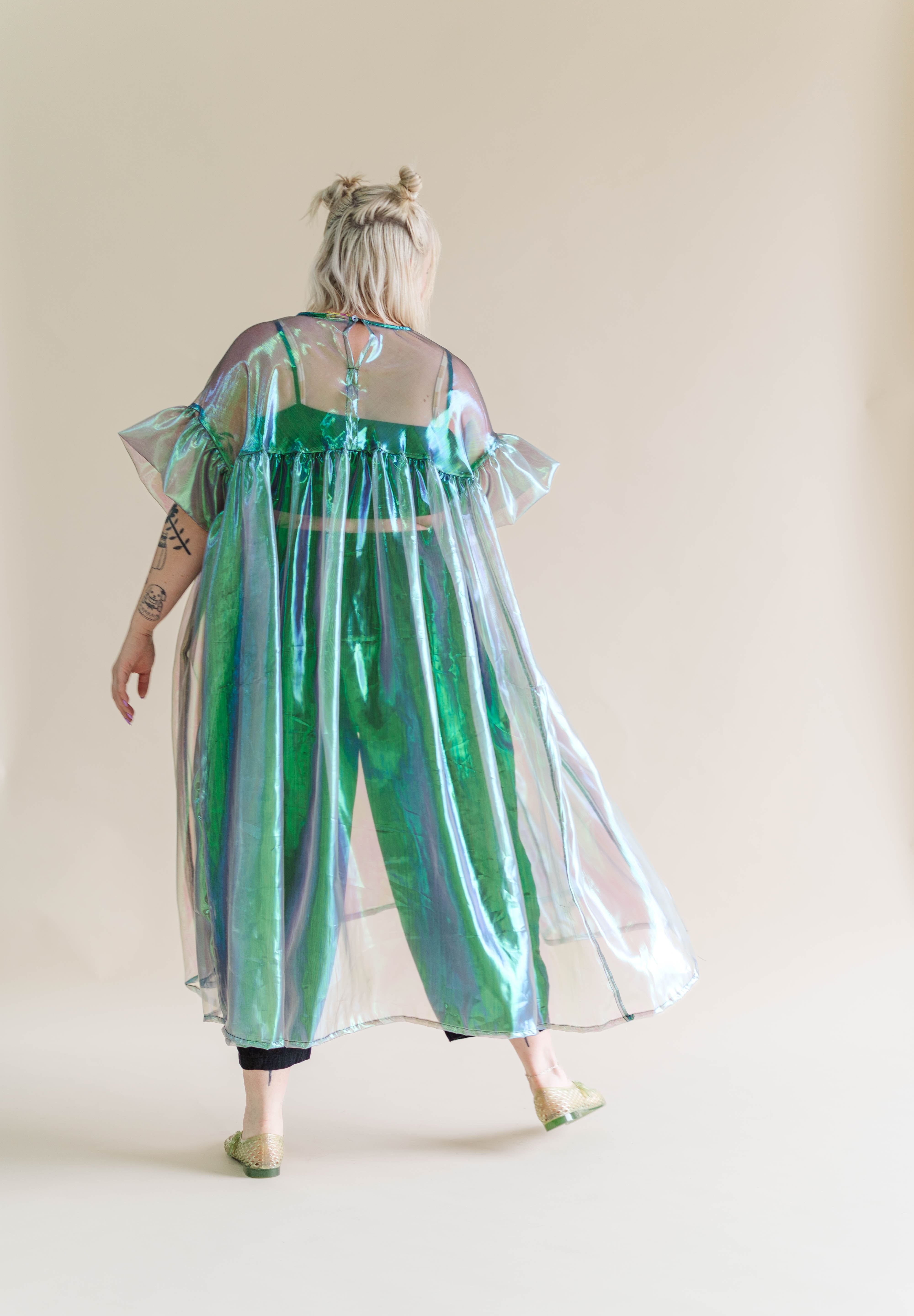 Electric Lettuce Mushroom Dress