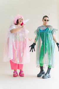 Electric Lettuce Mushroom Dress