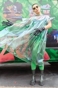 Electric Lettuce Mushroom Dress