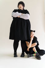Black Linen Everyday Dress