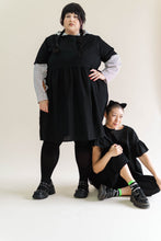 Black Linen Everyday Dress