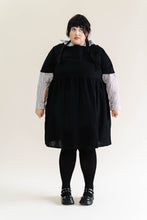 Black Linen Everyday Dress