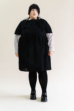 Black Linen Everyday Dress