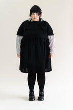 Black Linen Everyday Dress