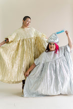 Gold Metallic Mushroom Dress
