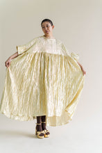 Gold Metallic Mushroom Dress