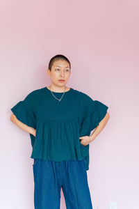 Mushroom Top in Mermaid Kiss (RTS)