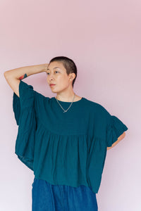 Mushroom Top in Mermaid Kiss (RTS)