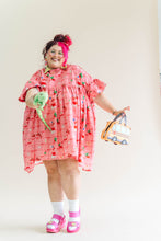 Cottage Core Mini Mushroom Dress