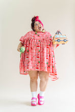 Cottage Core Mini Mushroom Dress