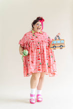 Cottage Core Mini Mushroom Dress