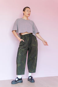 Barrel Pant in Overdyed Camo (RTS)