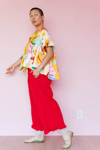 Mushroom Top in Picnic Prance (RTS)