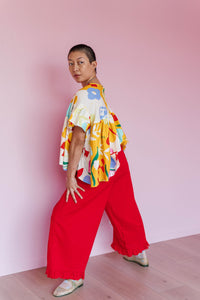 Mushroom Top in Picnic Prance (RTS)