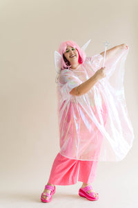 Pink Metallic Mushroom Dress