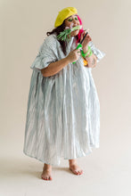 Silver Metallic Mushroom Dress