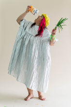 Silver Metallic Mushroom Dress
