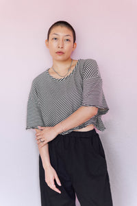 Tee in Stripe Jersey (RTS)