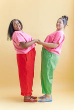 Tee in Bubblegum Linen (RTS)