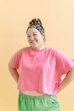 Tee in Bubblegum Linen (RTS)