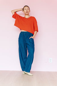 Tee in Tomato Knit (RTS)