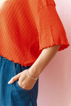 Tee in Tomato Knit (RTS)