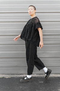 Mushroom Top in Zebra Mesh (RTS)