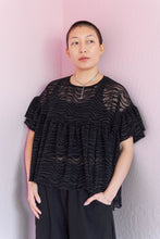 Mushroom Top in Zebra Mesh (RTS)
