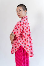 PINK STRAWBERRY TULIP TOP