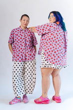 PURPLE STRAWBERRY TULIP TOP