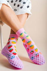 STRAWBERRY RAINBOW SOCKS