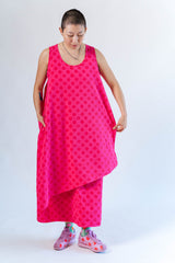 SOUR CHERRY DOT LAYER DRESS