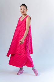 SOUR CHERRY DOT LAYER DRESS