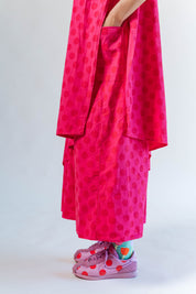 SOUR CHERRY DOT LAYER DRESS