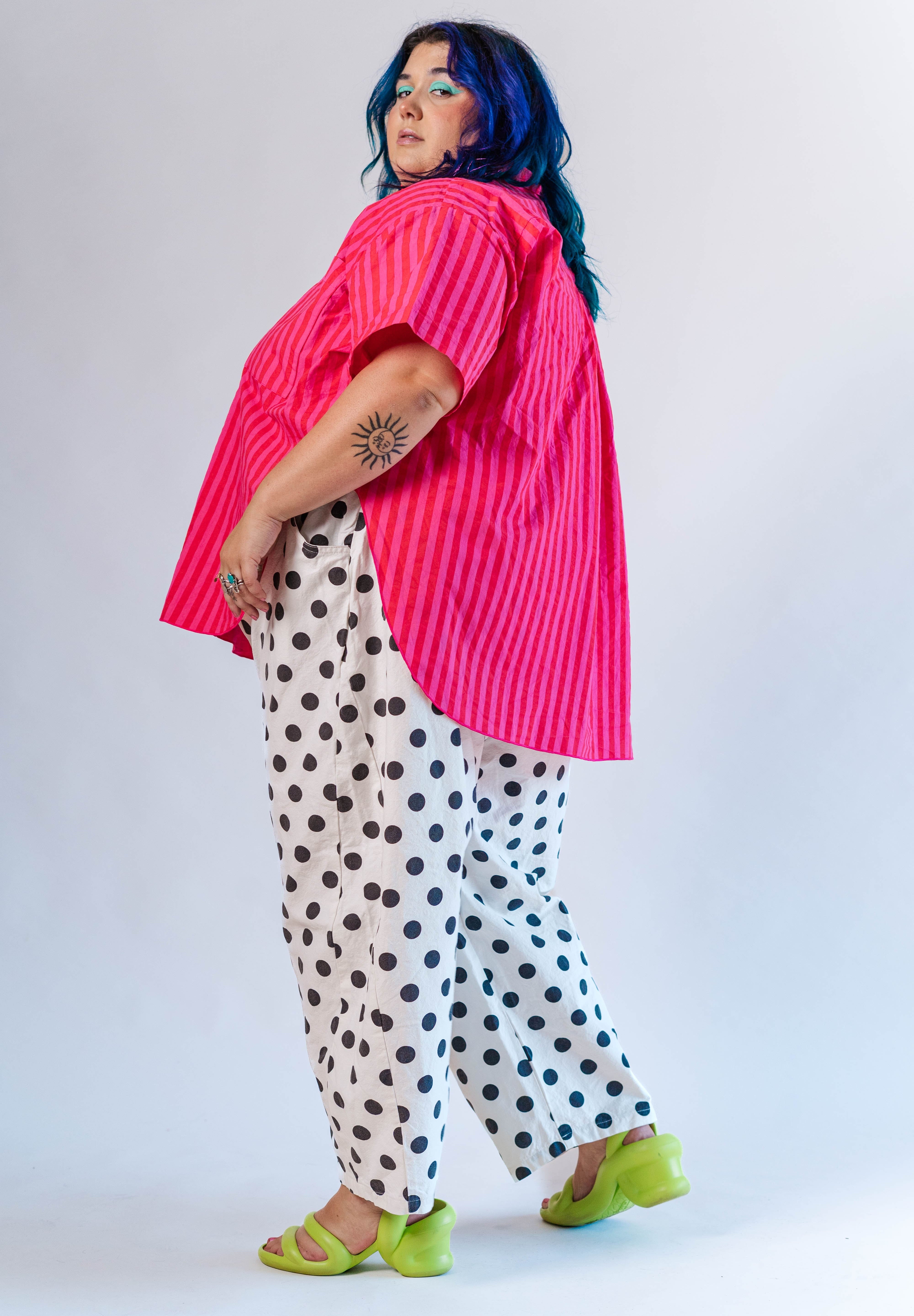 DALMATIAN DOT BALLOON PANTS