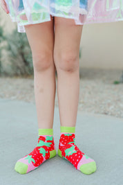 KIDS' CLASSIC STRAWBERRY JUMBLE SOCKS
