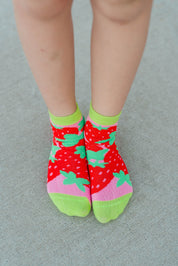 KIDS' CLASSIC STRAWBERRY JUMBLE SOCKS
