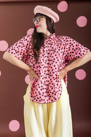 CHOCOLATE COVERED STRAWBERRY TULIP TOP