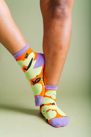 WITCHY APPLE JUMBLE SOCKS