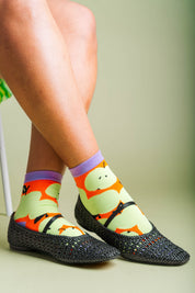 WITCHY APPLE JUMBLE SOCKS